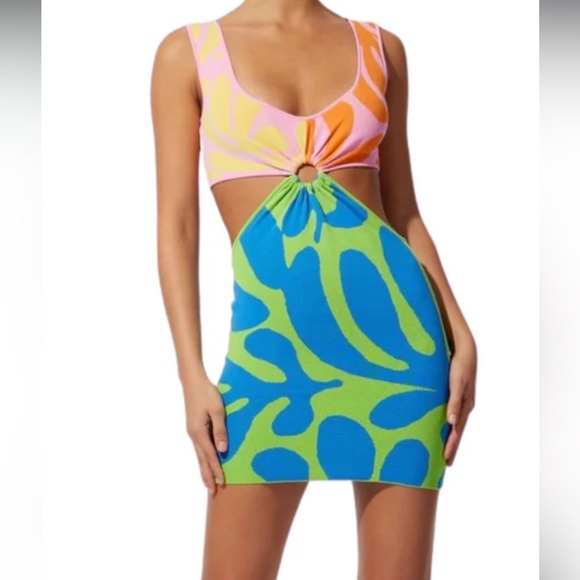 Solid and Striped Bailey Mini Dress- NWT - Picture 2 of 8